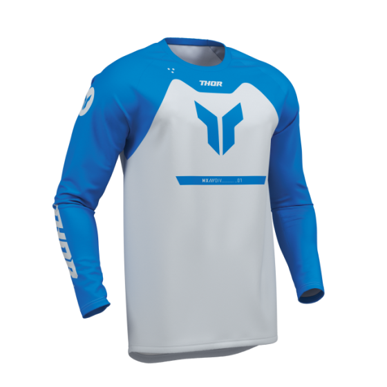 Мотокрос джърси THOR RIDEMODE MENACE BLUE
