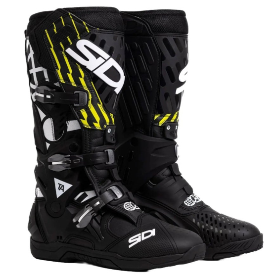 Мотокрос/ендуро ботуши SIDI CROSSAIR The Arsenale Black Neon