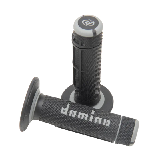 Ръкохватки DOMINO GRIPS DUALLY 1/2 WAFFLE Black/Grey