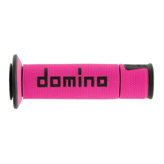 Ръкохватки DOMINO GRIPS A450 PAIR FUCHSIA/BLACK