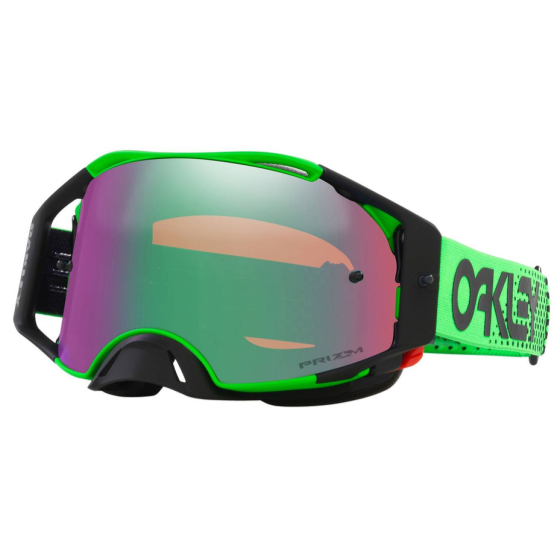 Мотокрос очила Oakley goggles Airbrake MX Moto Green B1B Prizm Jade
