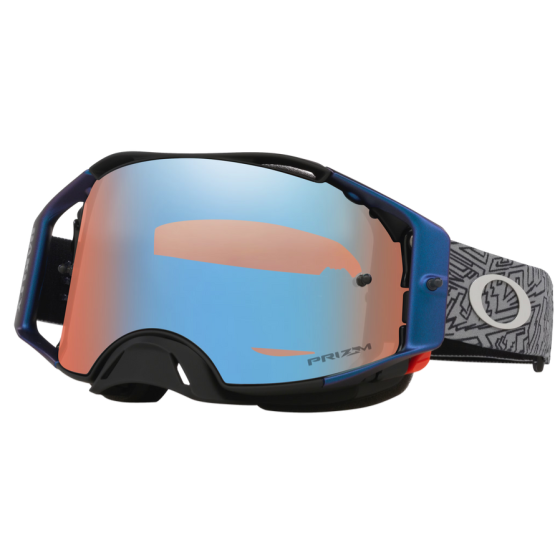 Мотокрос очила Oakley gogles Airbrake MX Grey Strike Prizm Sapphire