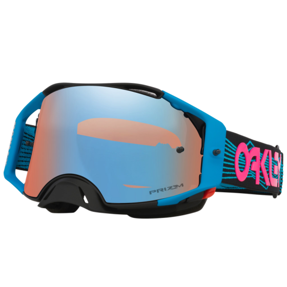 Мотокрос очила Oakley gogles Airbrake MX Blue Wired Prizm Sapphire