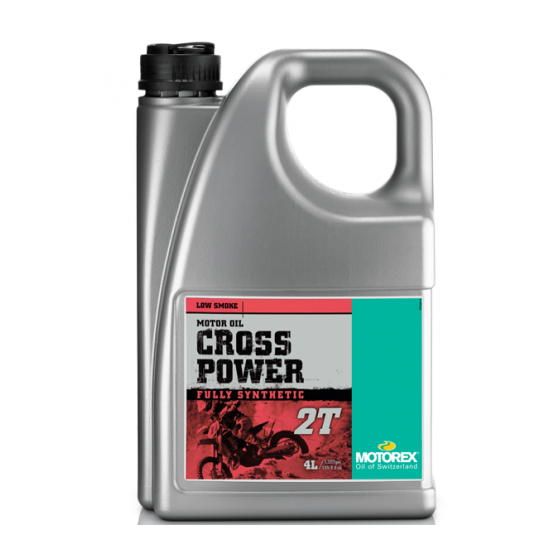 Масло MOTOREX CROSS POWER 2T 4-литра