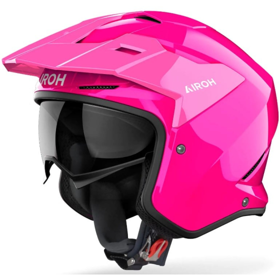 Kаска за скутер AIROH Kombakt PINK GLOSS