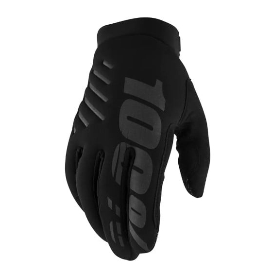 Мотокрос ръкавици 100% BRISKER BLACK