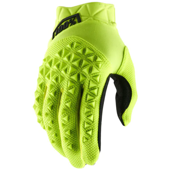Мотокрос ръкавици 100% AIRMATIC YELLOW/BLACK