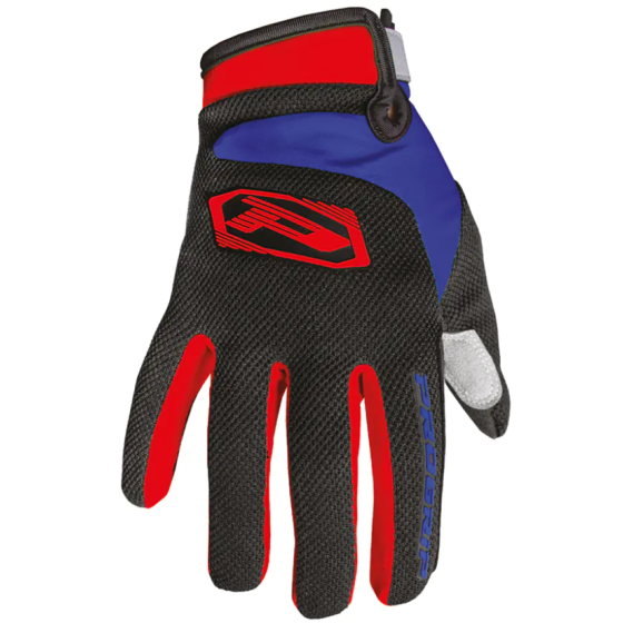 Мотокрос ръкавици PROGRIP 4010 RED/BLACK/BLUE