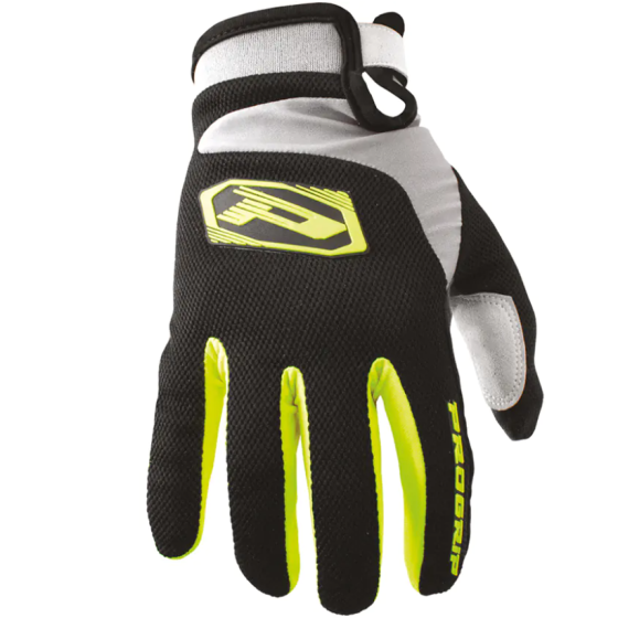 Мотокрос ръкавици PROGRIP 4010 YELLOW FLUO/BLACK/GREY