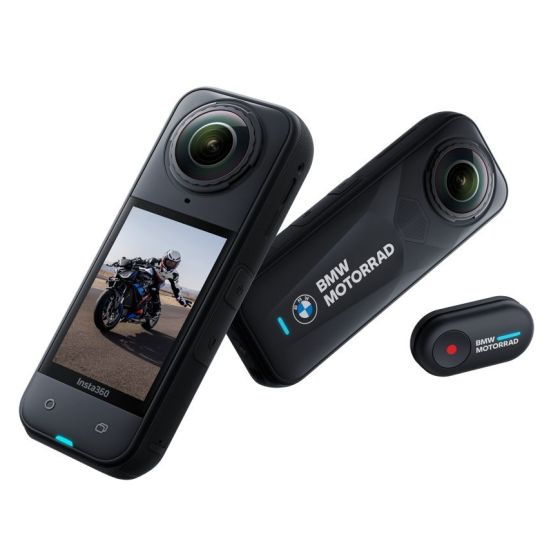 Екшън камера Insta360 X5 360° 8K BMW MOTORRAD EDITION