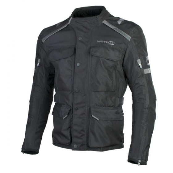 Текстилно мото яке MOTO ID CAMINO II BLACK