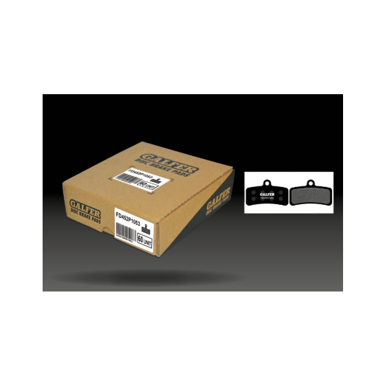 Вело спирачни накландки GALFER BIKE FD426G1053 PERFORMANCE Pack of 60 Brake Pads (30 Sets)