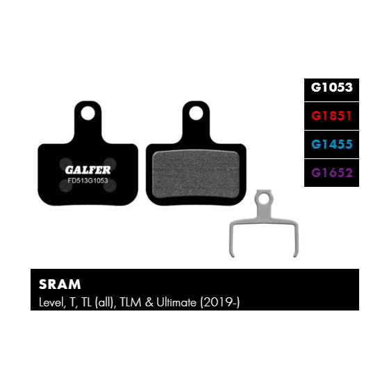 Вело спирачни накландки GALFER BIKE FD513G1053 PERFORMANCE Brake Pad