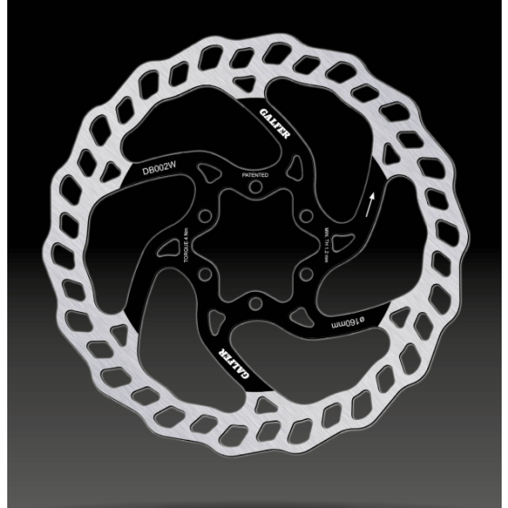 Вело спирачен диск GALFER BIKE MTB DISC WAVE Ø160X1.8MM Brake Disc