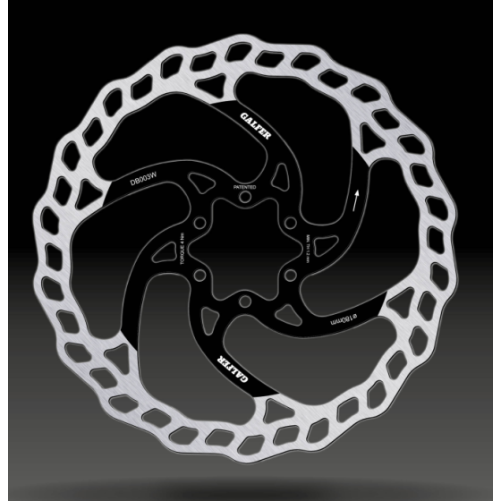 Вело спирачен диск GALFER BIKE MTB DISC WAVE Ø180X1.8MM Brake Disc