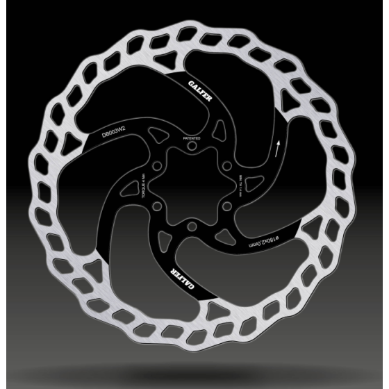 Вело спирачен диск GALFER BIKE MTB DISC WAVE Ø180X2.0MM Brake Disc