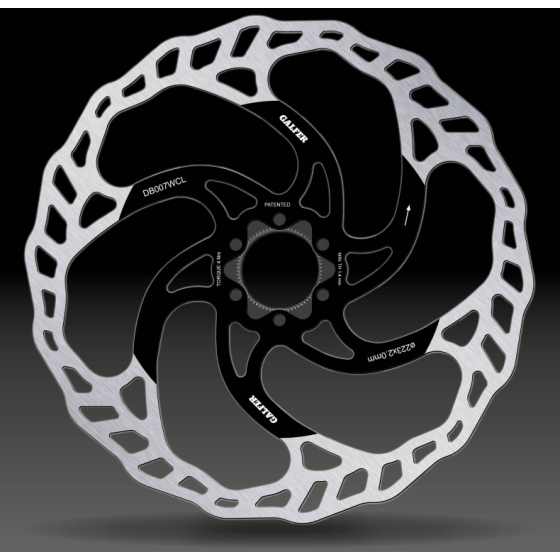 Вело спирачен диск GALFER BIKE MTB DISC WAVE CENTER-LOCK SYSTEM Ø223X2MM