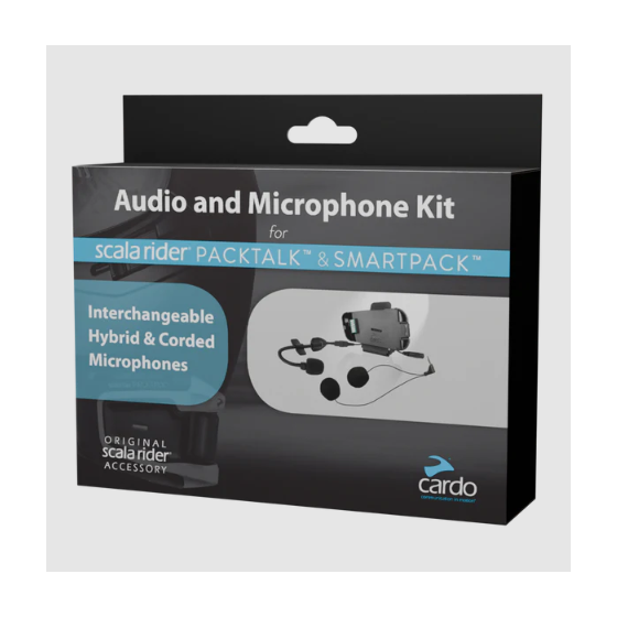 2-РИ КОМПЛЕКТ ЗА КАСКА CARDO Packtalk BOLD/BLACK