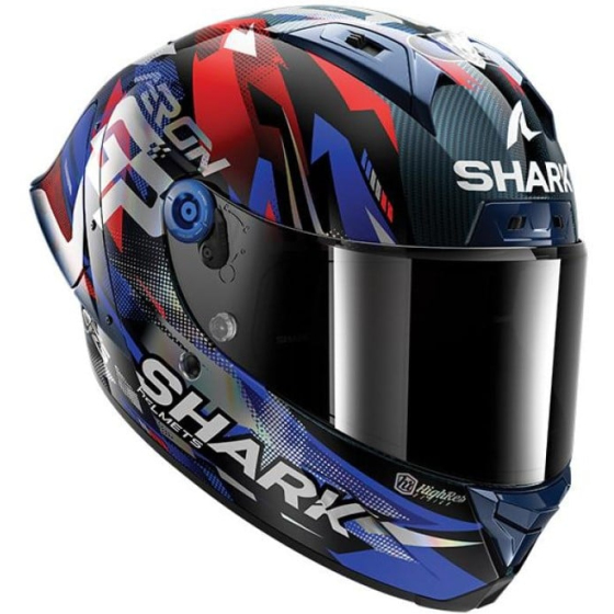Каска SHARK Aeron-GP FIM Zarco Victory Blue Red Black
