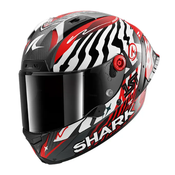 Каска SHARK AERON-GP FIM RACING SPEED-FANCY BLACK/WHITE/RED