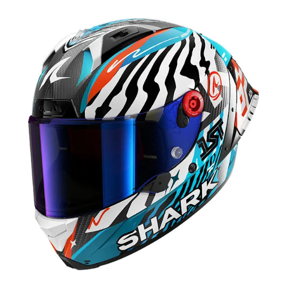 Каска SHARK AERON-GP FIM RACING SPEED-FANCY BLACK/WHITE/ORANGE