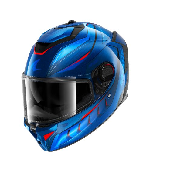 Каска SHARK SPARTAN GT PRO CARBON MEKARIUM BLUE/ORANGE