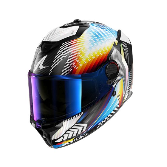 Каска SHARK SPARTAN GT PRO CARBON STHYR CARBON/CHROME/WHITE