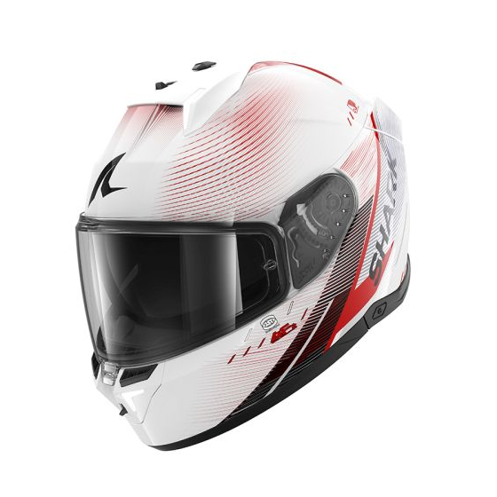 Каска SHARK SKWAL i3 SPEED-TECH BLACK/RED/WHITE