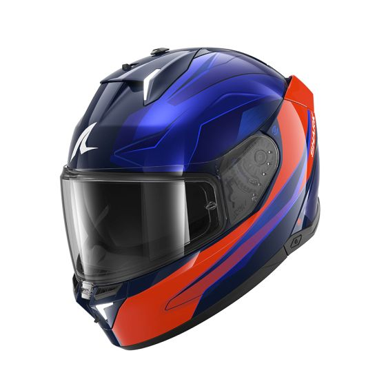 Каска SHARK SKWAL i3 MEKARIUM BLUE/RED