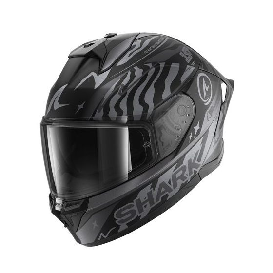 Каска SHARK SKWAL CUP SPEED-FANCY MAT BLACK/GREY