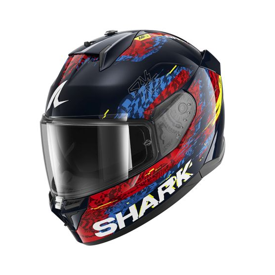 Каска SHARK D-SKWAL 3 SPEED-VIB BLUE/RED/YELLOW