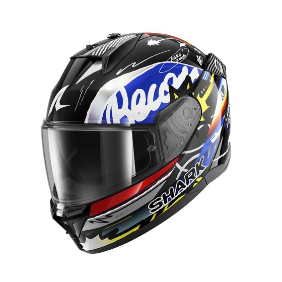 Каска SHARK D-SKWAL 3 STREETRUSH BLACK/BLUE/RED/WHITE