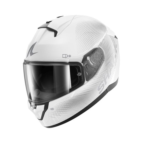 Каска SHARK RIDILL 2 LYNE GREY/WHITE