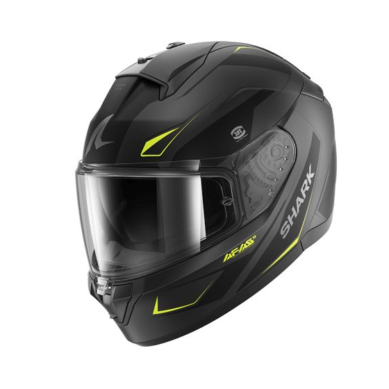 Каска SHARK RIDILL 2 MEKARIUM MAT BLACK/GREY/YELLOW