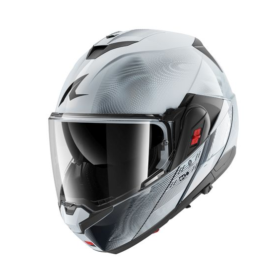 Модуларна каска SHARK OXO SPEED-TECH GREY/WHITE