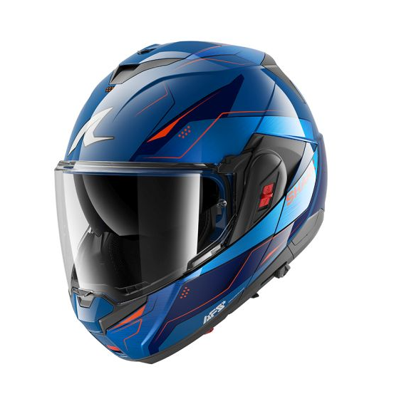 Модуларна каска SHARK OXO MEKARIUM BLUE