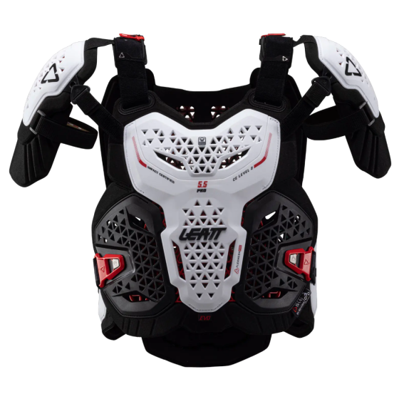 Протекторна броня LEATT 5.5 PRO EVO WHITE