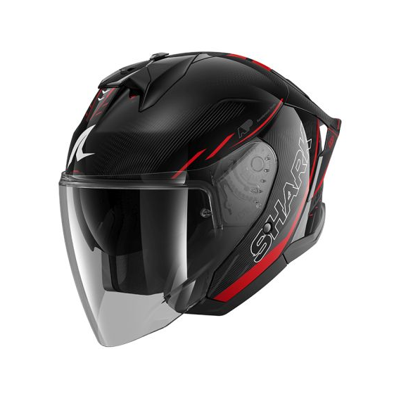 Каска за скутер SHARK SKWAL JET CUP SPEED-TECH BLACK/RED/WHITE