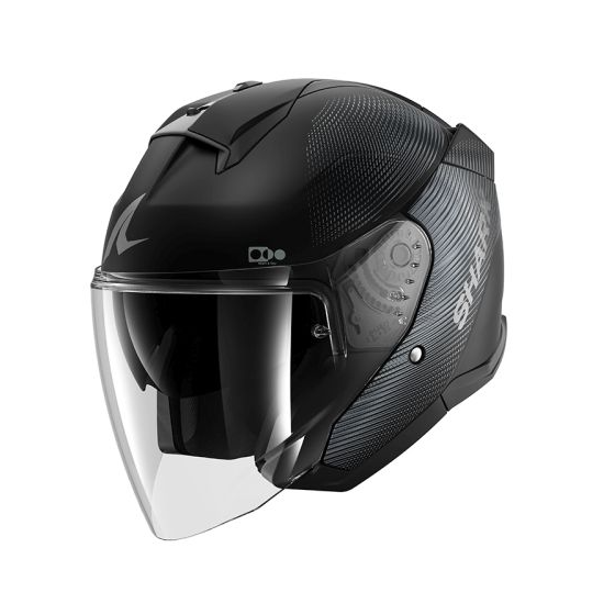 Каска за скутер SHARK SKWAL JET SP LYNE MAT BLACK