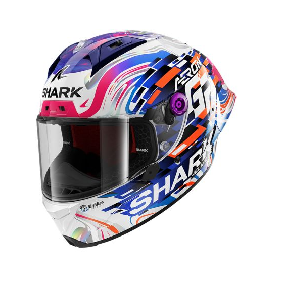 Каска SHARK AERON-GP REPLICA ZARCO GP DE FRANCE