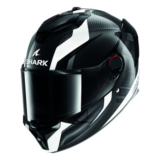 Каска SHARK SPARTAN GT PRO KULTRAM CARBON BLACK/WHITE