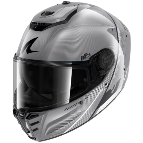Каска SHARK SPARTAN RS SPEED-TECH GREY/WHITE
