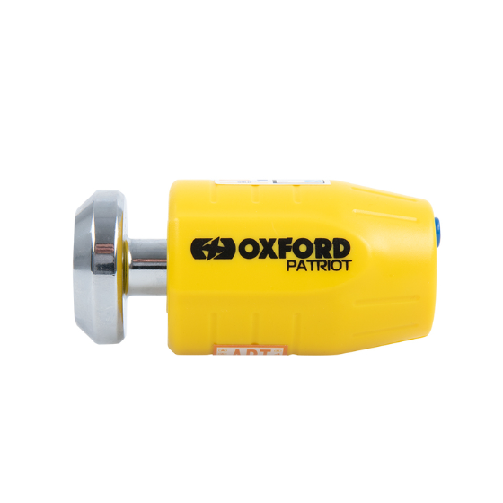 Дискова ключалка OXFORD Patriot - Ø14 мм, жълта