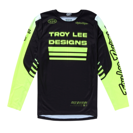 Мотокрос джърси TROY LEE DESIGNS GP Pro Segment Jersey - Black/Yellow