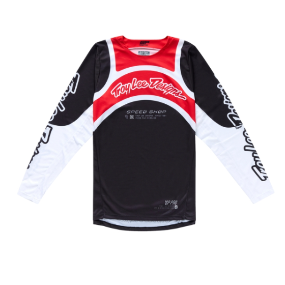 Мотокрос джърси TROY LEE DESIGNS GP Pro Swerve Jersey - Black/Red