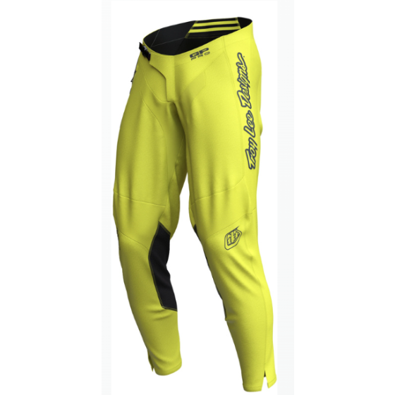 Мотокрос брич TROY LEE DESIGNS GP Pro Mono Pants - Yellow Fluo