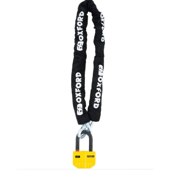 Верижна ключалка OXFORD Boss Alarm 14 мм x 12 мм с верига 2,0 м
