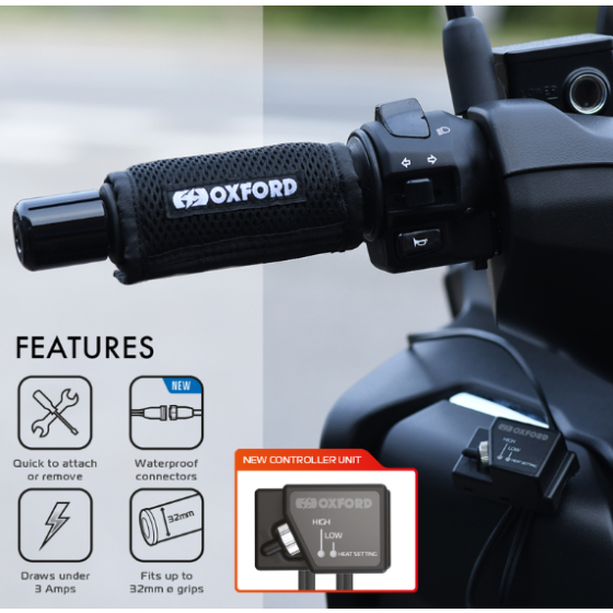 OXFORD Hotgrips Wrap - отопляеми ръкохватки