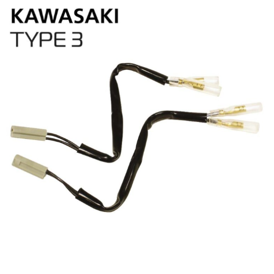 Адаптерен кабел за мигачи OXFORD - Kawasaki тип 3