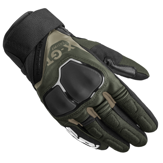 Мото ръкавици SPIDI X GT DARK GREEN